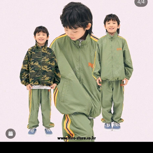 히로 라셀 리버서블 윈드브레이커 세트 150