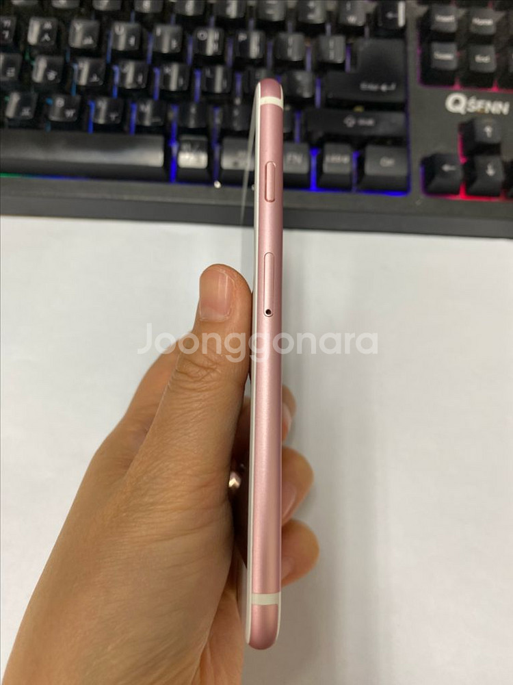 아이폰6S 로즈골드 SSS급 128GB 배터리91%--5