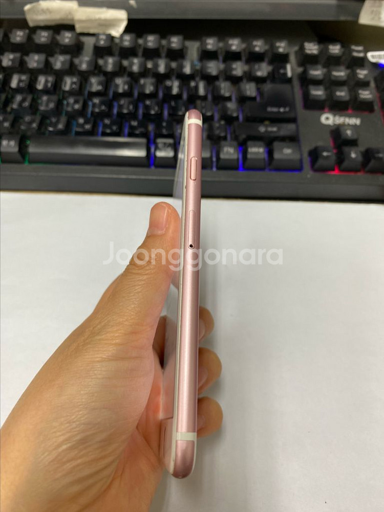 아이폰6S 로즈골드 액정SS급 32GB 인스타감성폰--5