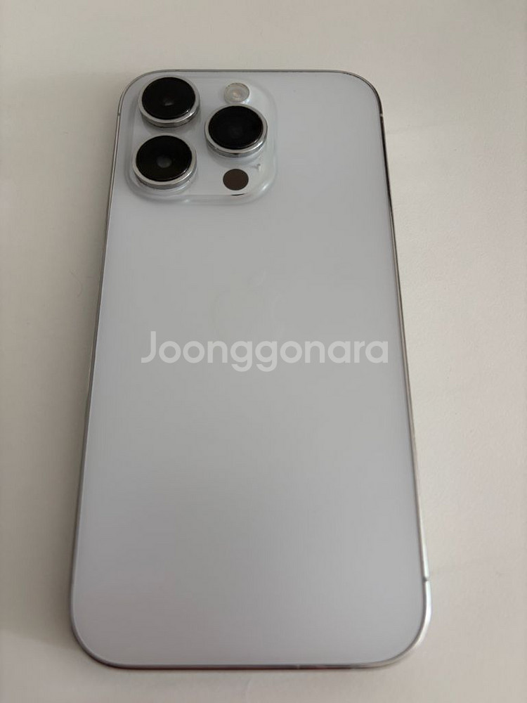 아이폰14 프로 실버 128기가 (애플케어 남아있음)--0