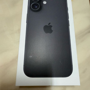 아이폰 16 블랙 256GB 미개봉