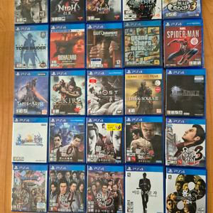 ps4 타이틀 팝니다