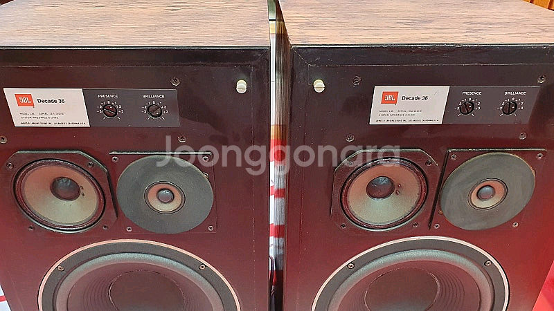 JBL L36 알리코스피커--3