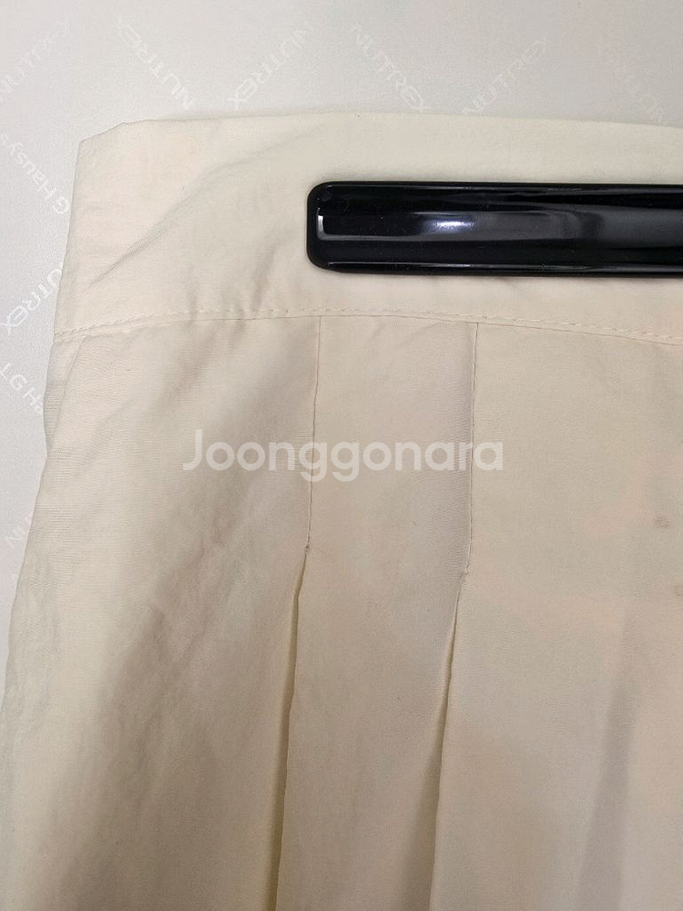 본빠옹 소녀치마바지 크림색 M--1