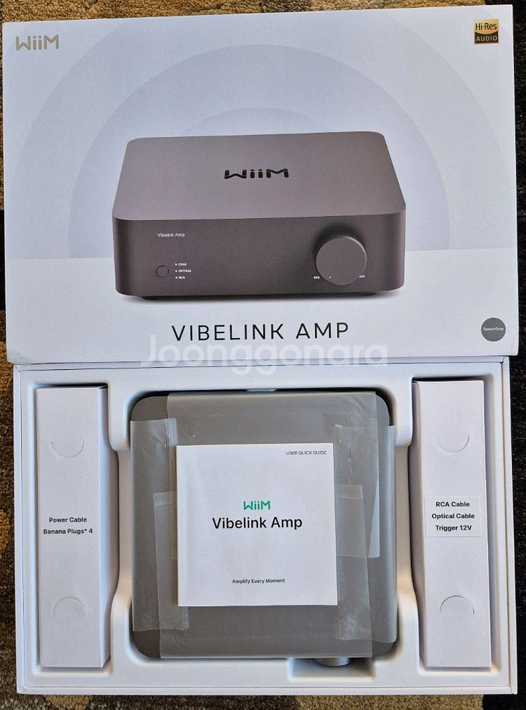 WiiM Vibelink Amp+Schiit Magni--1