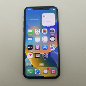 아이폰 iPhone X 블랙 64기가 100%