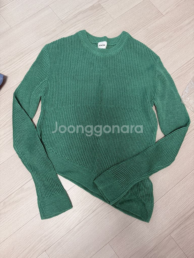 라온 뮤제라 언발 니트--1