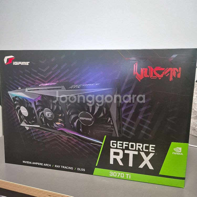 컬러풀 불칸 3070TI Vulcan 풀박--0