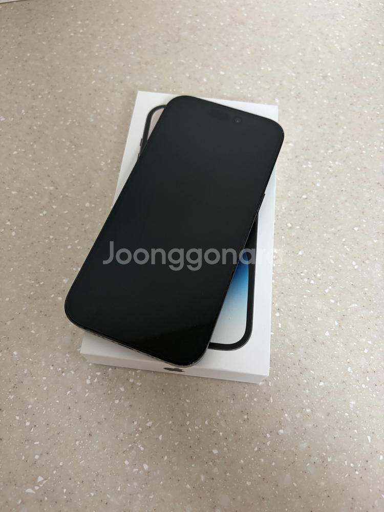 [네고 가능] 아이폰 14 프로 스페이스 블랙 128g--0