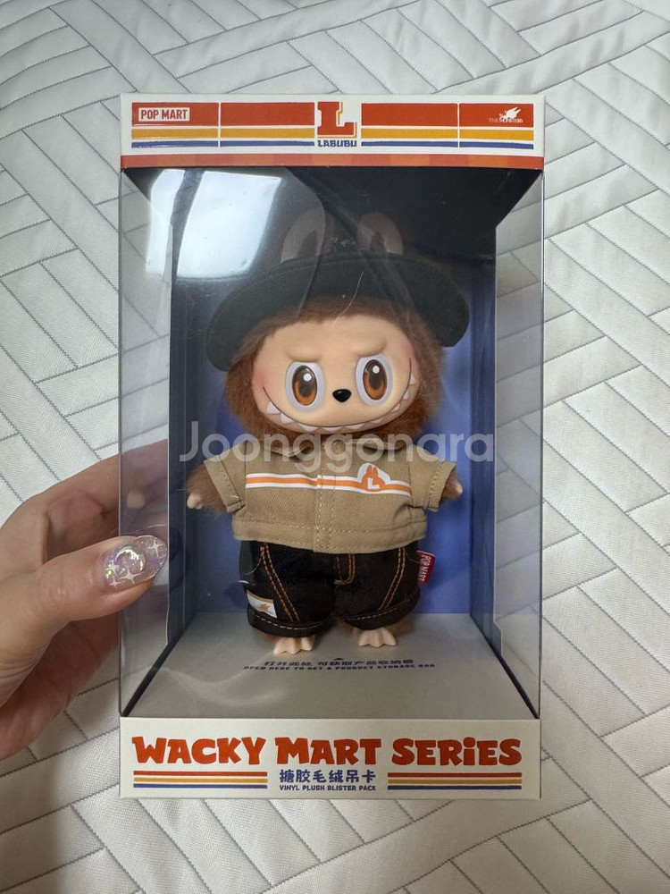 성수 수상한 편의점 팝업 한정 라부부 점장 인형키링--0