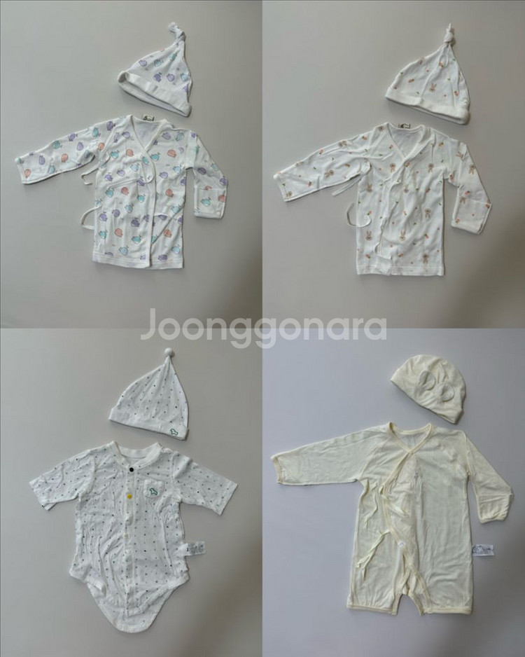 에뜨와/밤부스토리/아가방/배냇저고리,배냇수트,모자세트--0
