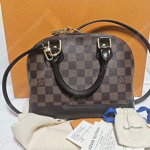 (정품)루이비통 다미에 알마 bb