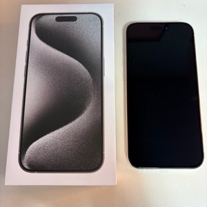 아이폰 15 Pro 256GB 화이트 티타늄