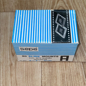 GEPE 60X60 슬라이드 필름 마운트 20장 A