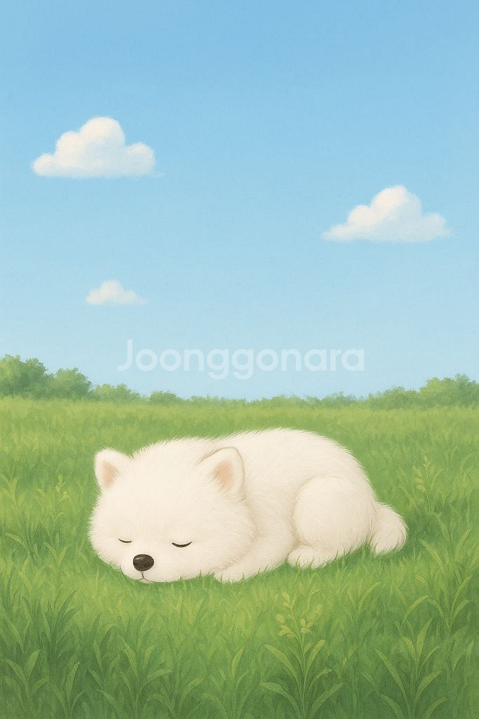 반려동물 배경화면 만들어드려요--3