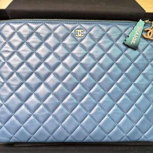 샤넬 램스킨 시즌 클러치 라지