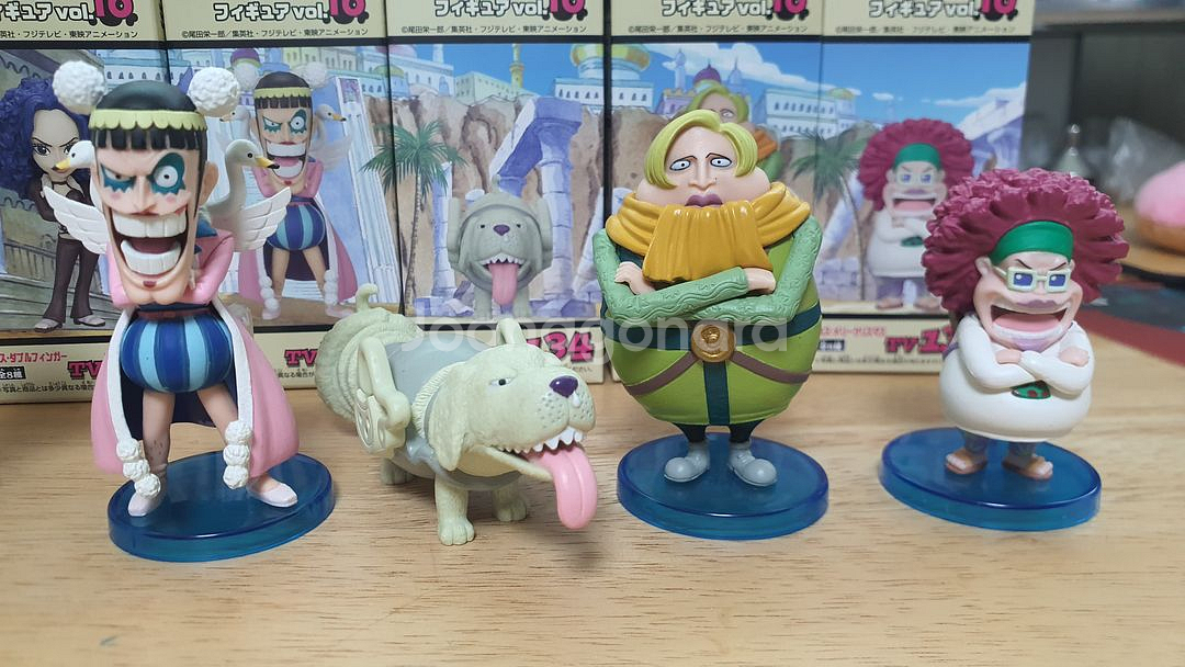 원피스 월콜 미니 피규어 vol.16(131누락,7종)--2