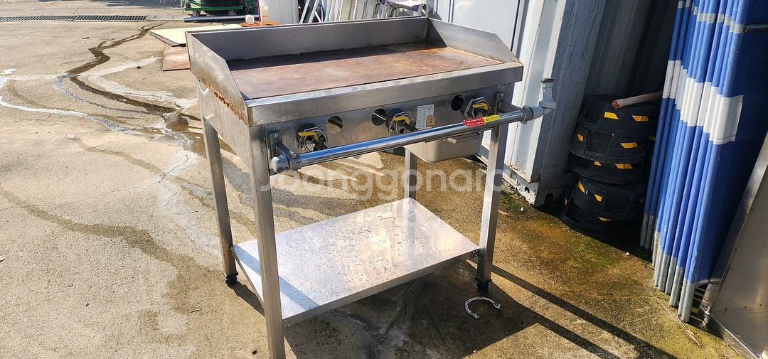 업소용 스텐 철판 조리대 (초벌,볶음, 철판요리등)--2