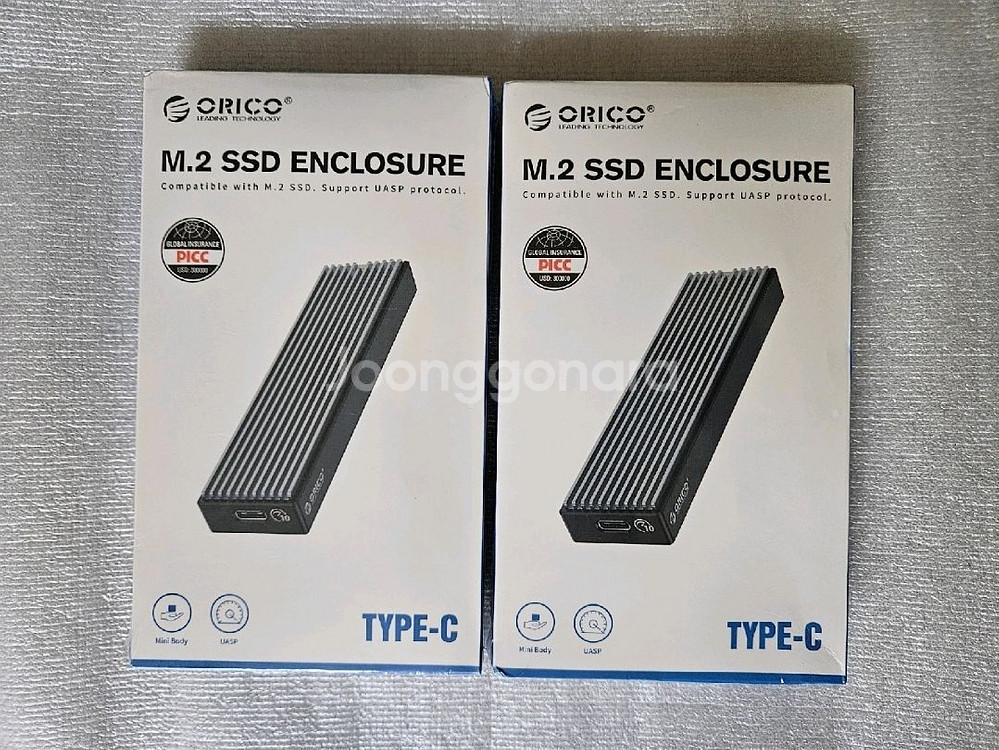 4TB 2개 총 8TB, 오리코 Orico NVME 알--0