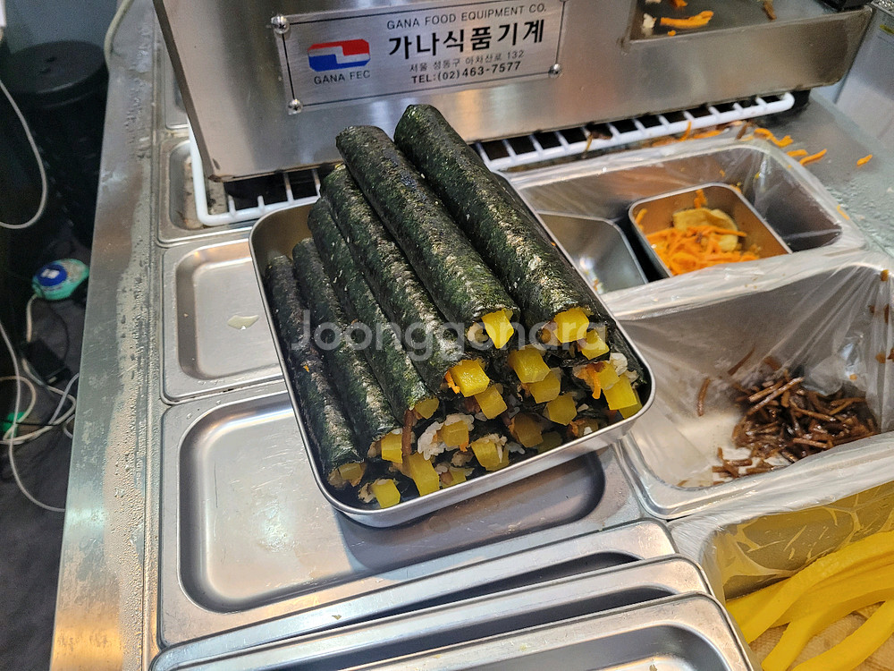 꼬마김밥 제조기(김밥기계, 김밥시트기 + 반자동말이)--3