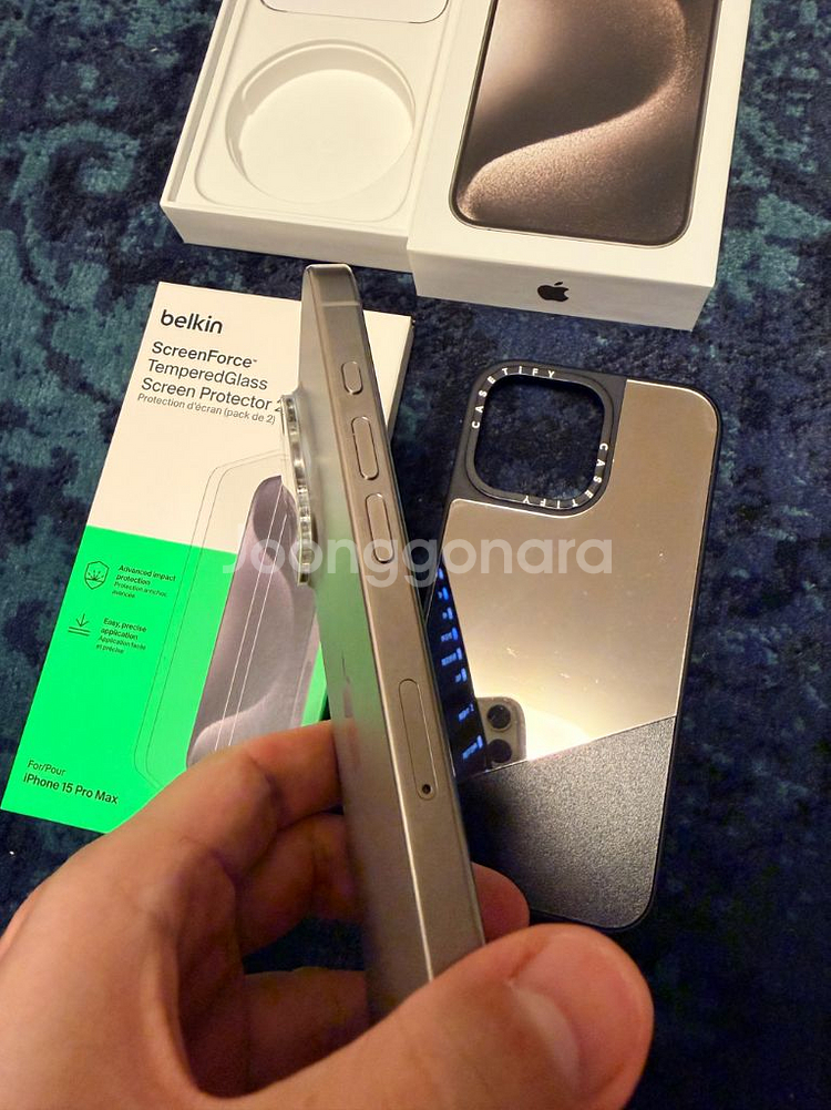 아이폰 15프로 맥스 512GB 티타늄 컬러--1