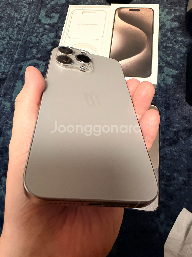 아이폰 15프로 맥스 512GB 티타늄 컬러--6