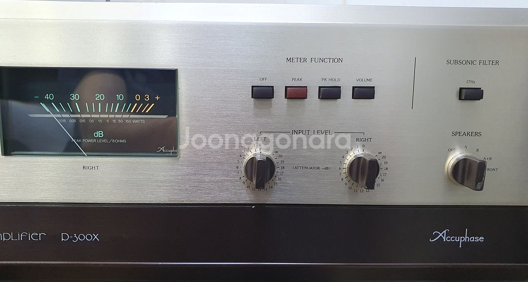 아큐페이즈P-300X파워앰프/P300X파워앰프/민트급--5