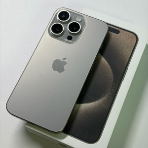 아이폰 15pro 내추럴티타늄 128g 북미판 59만원