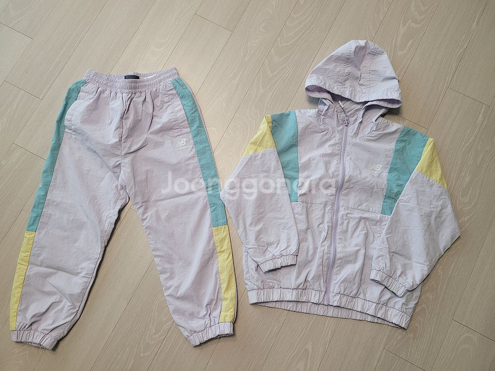 뉴발란스키즈 우븐트레이닝셋업 130--0