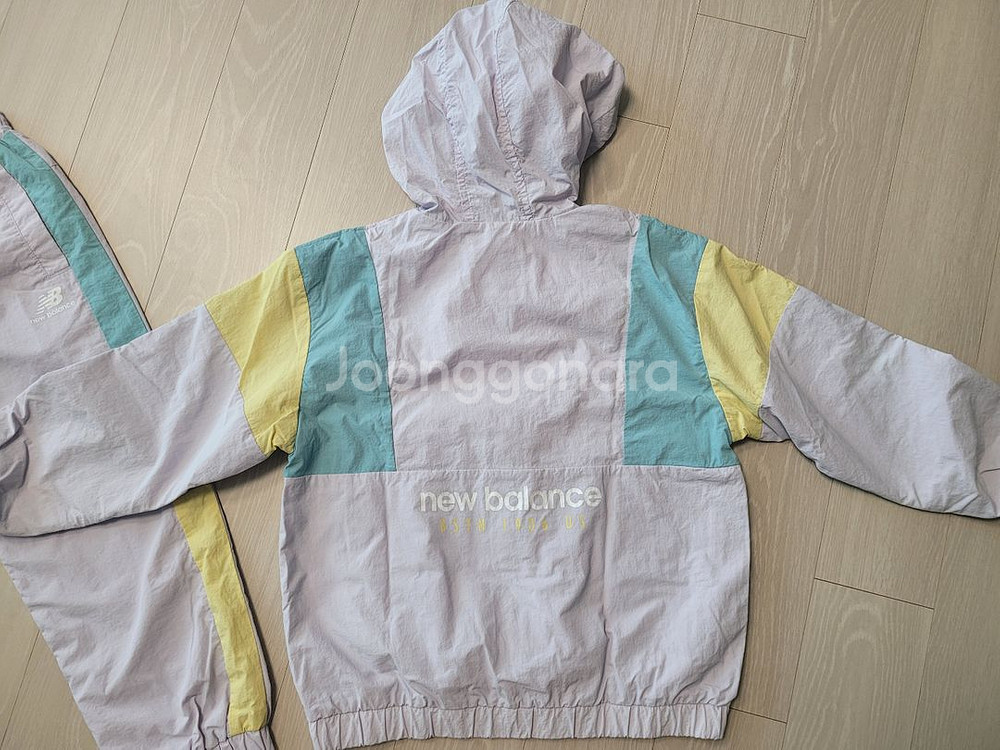 뉴발란스키즈 우븐트레이닝셋업 130--3