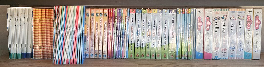 영어 DVD(까이유,프리스쿨프렙,슈퍼와이,빅빅클리포드)--0