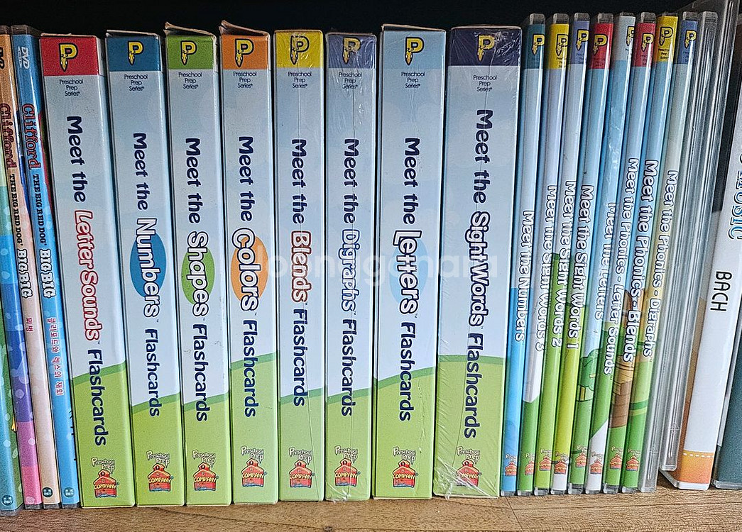 영어 DVD(까이유,프리스쿨프렙,슈퍼와이,빅빅클리포드)--4