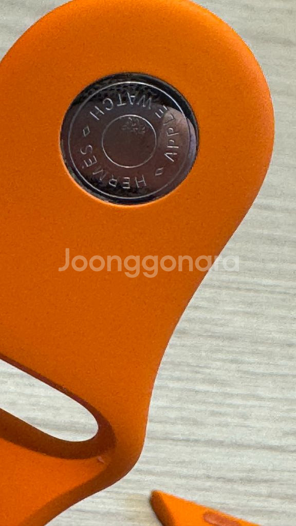 애플워치 에르메스 오랑쥬 스포츠밴드 45mm--5