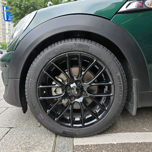 미니쿠퍼 jcw r112 휠 (블랙) + 미쉐린 cc2