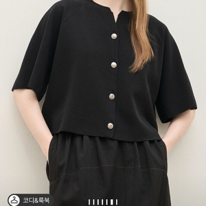 더캐시미어 노치넥 래글런 슬리브 자켓 85