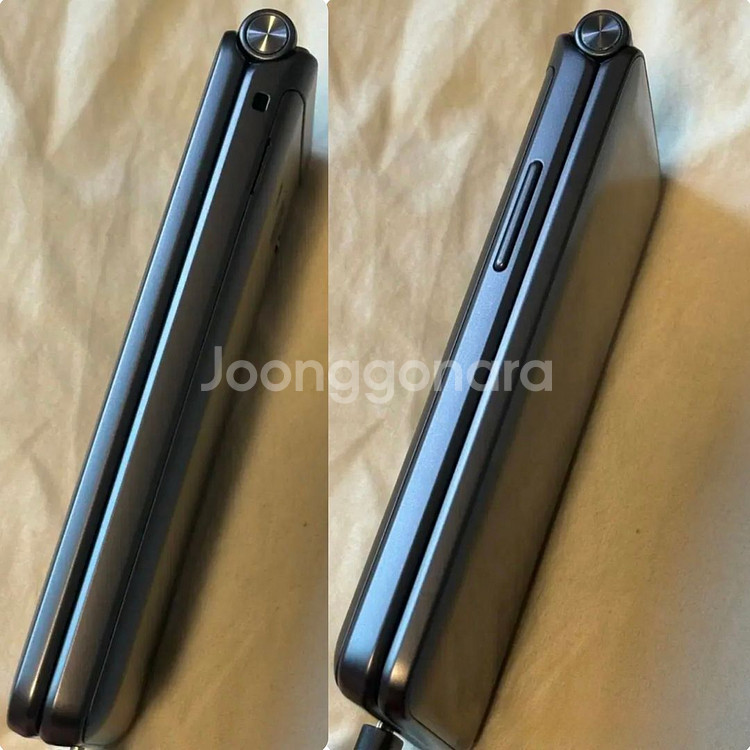 삼성 갤럭시 폴더2 그레이 (약간 네고 o)--9