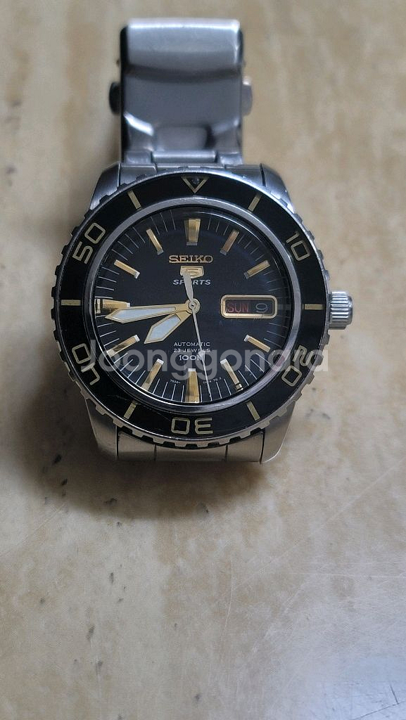 세이코 5 블랑팡 오토매틱 시계--1