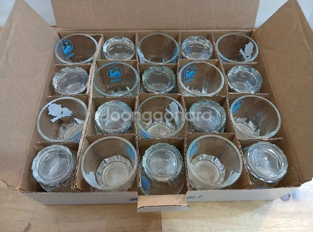 선양소주 짠중앙으로 소주잔 신제품 대표 포토잔--4