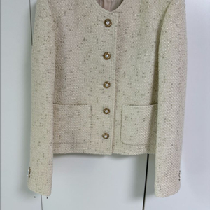 아뜰리에 드 쎄모먼 트위드 자켓