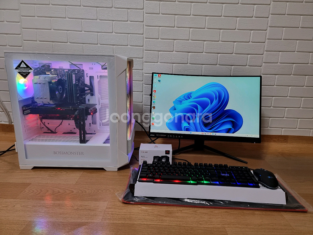 게이밍 컴퓨터 풀세트 팝니다 PC.피시.포토샵.배그.서--3
