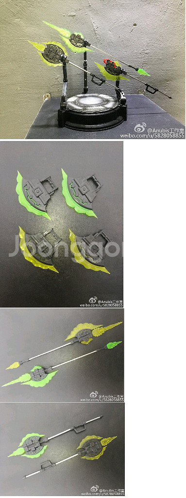 HG SD 헤비웨폰 무장 옵션 세트--2