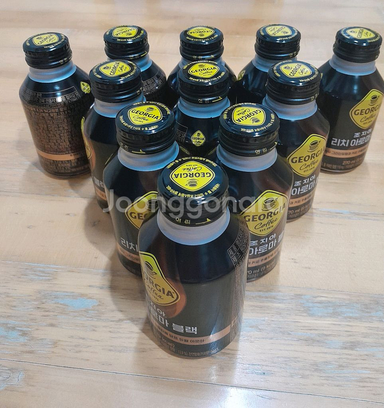 조지아 리치 아로마 블랙 11캔--0