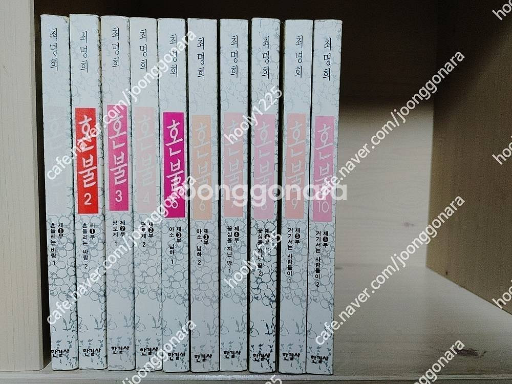 혼불 전 10권--0