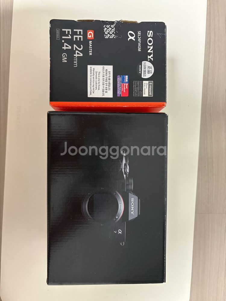 SONY 소니 A7M4 +24GM 이사금 렌즈--2
