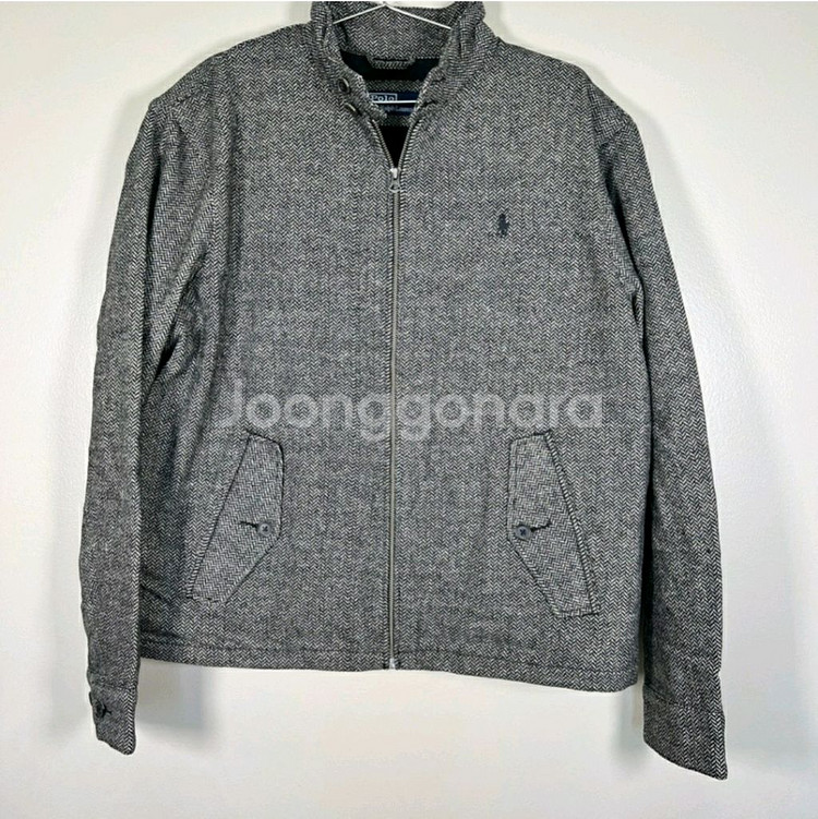 폴로랄프로렌 울 블렌드 헤링본 바라쿠다 자켓 새제품--4
