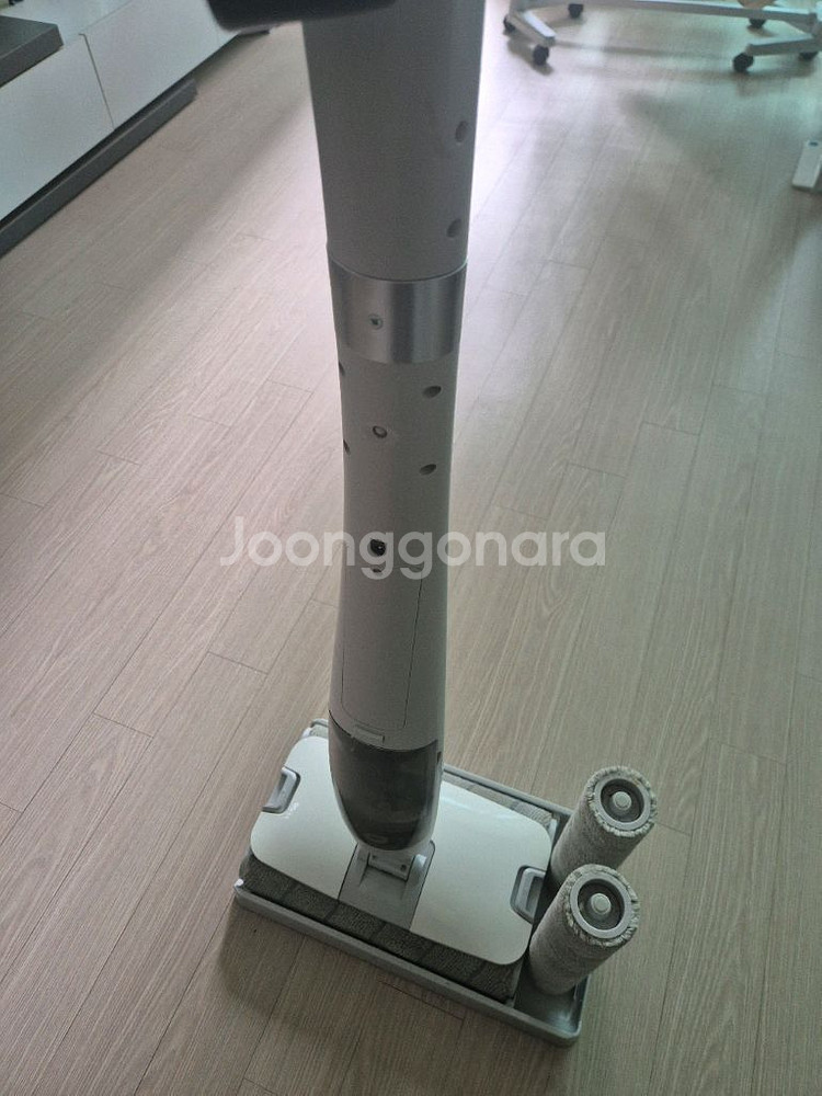 휴스톰 듀얼액션 귤라이드 물걸래 청소기 상태 좋음--8