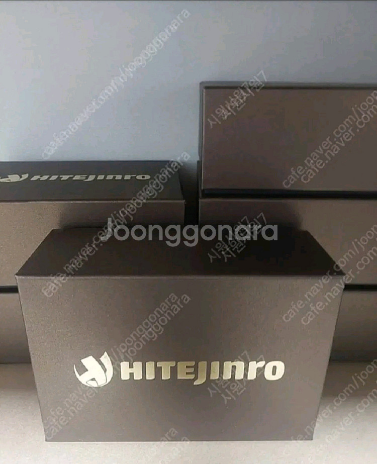 하이트진로 두꺼비 진로로고 헤리티지 황동잔 2p 1세트--2