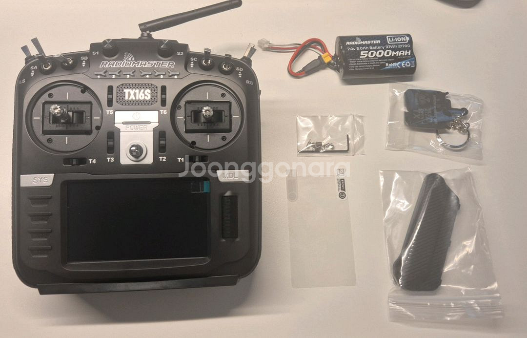 라디오마스터 TX16S Mk2 조종기 판매합니다.--0