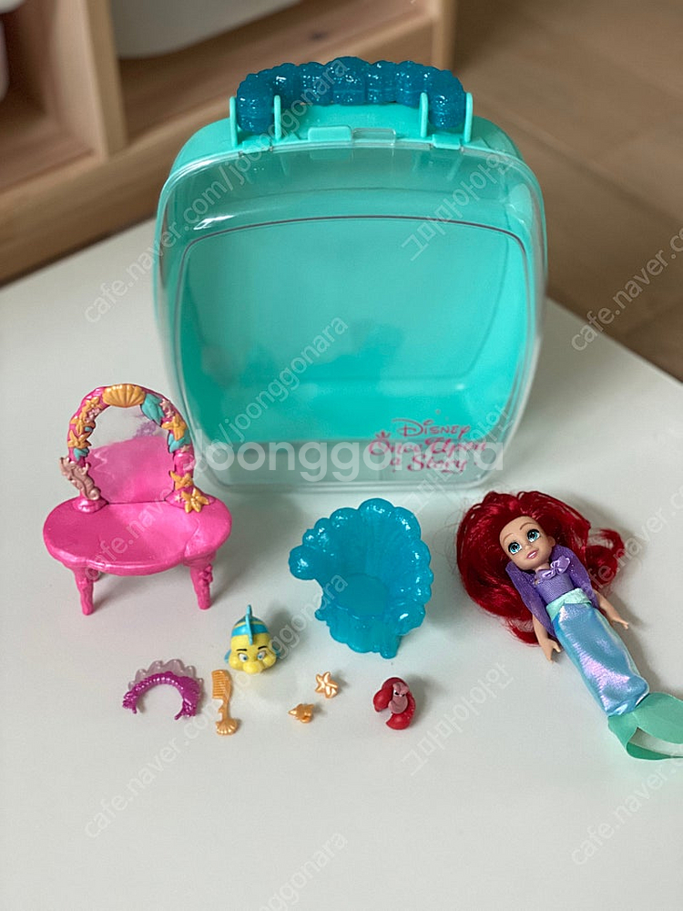 디즈니 인어공주 피규어 장난감 택포--0