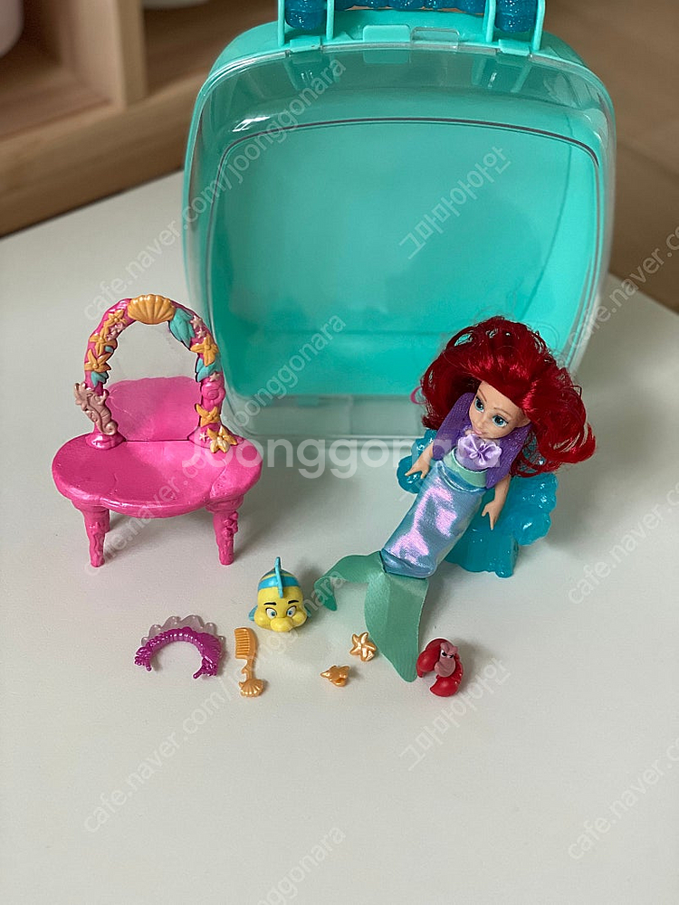 디즈니 인어공주 피규어 장난감 택포--1